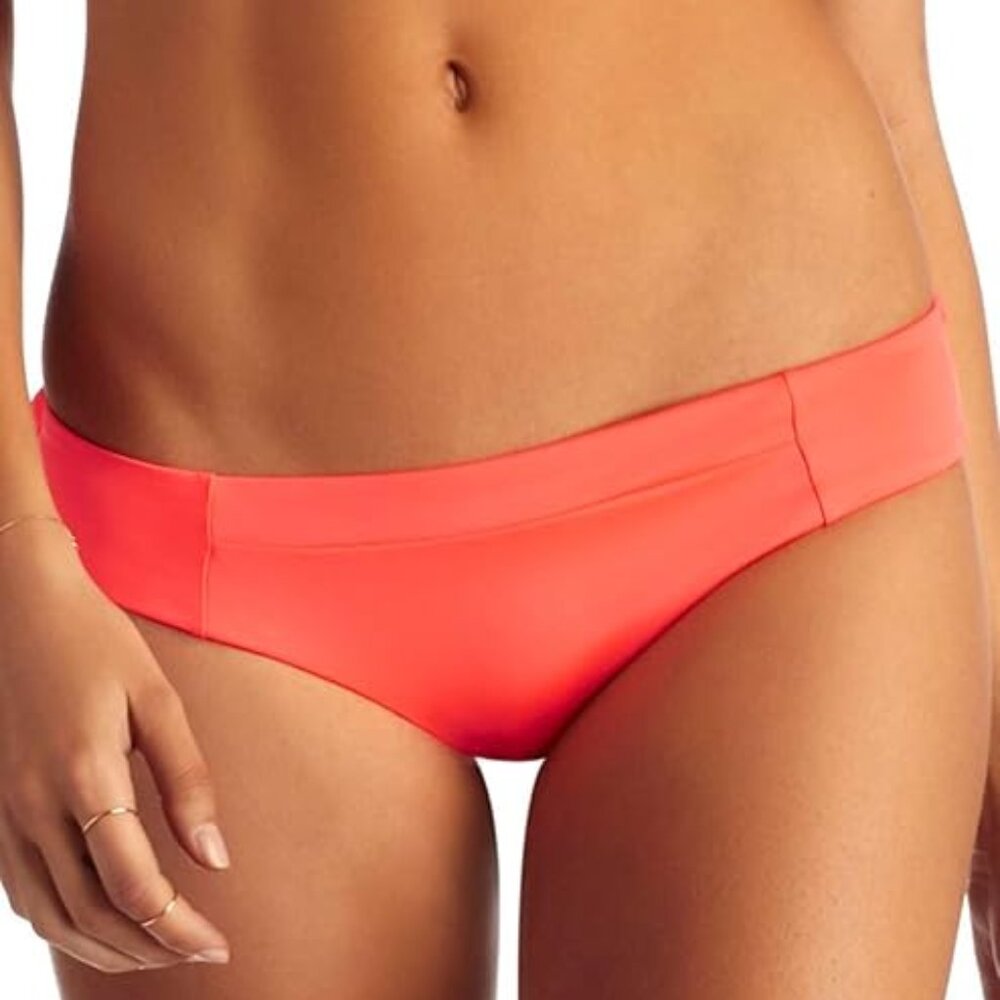 Vitamin A Women's Bel Air Guava Bandeau Bikini Bottom